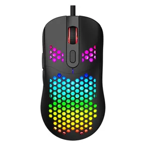 Marvo Maus G925, 12000DPI, Optik, 7Tas., USB verdrahtet, schwarz, Game, unterbeleuchtet